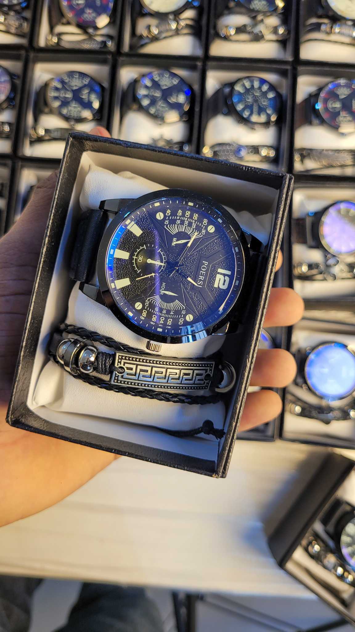 Watch and bracelet set 3