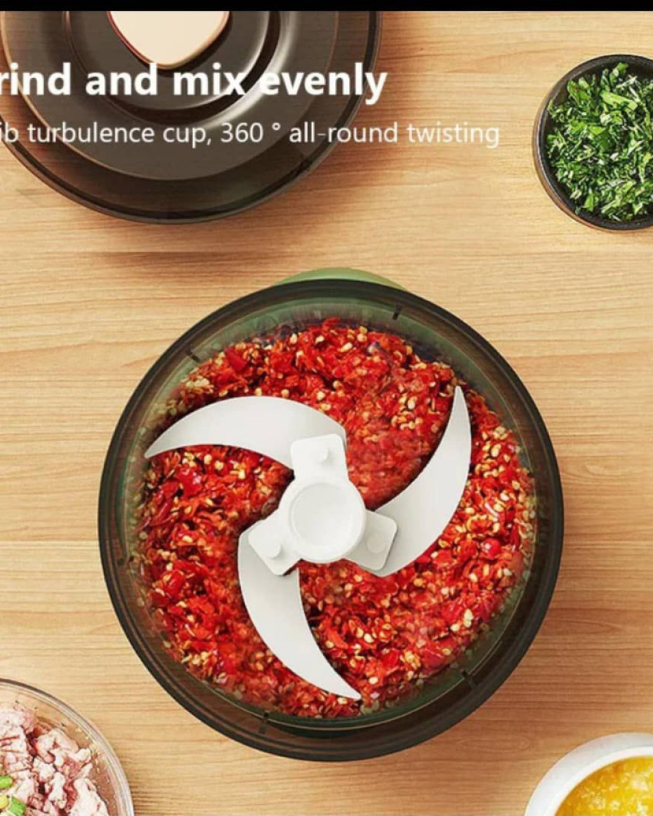 *MULTIPURPOSE RECHARGEABLE FOOD PROCESSOR/ GRINDER...