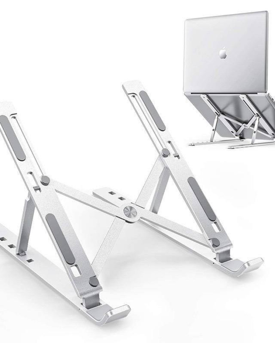 *STAINLESS STEEL FOLDABLE LAPTOP STAND