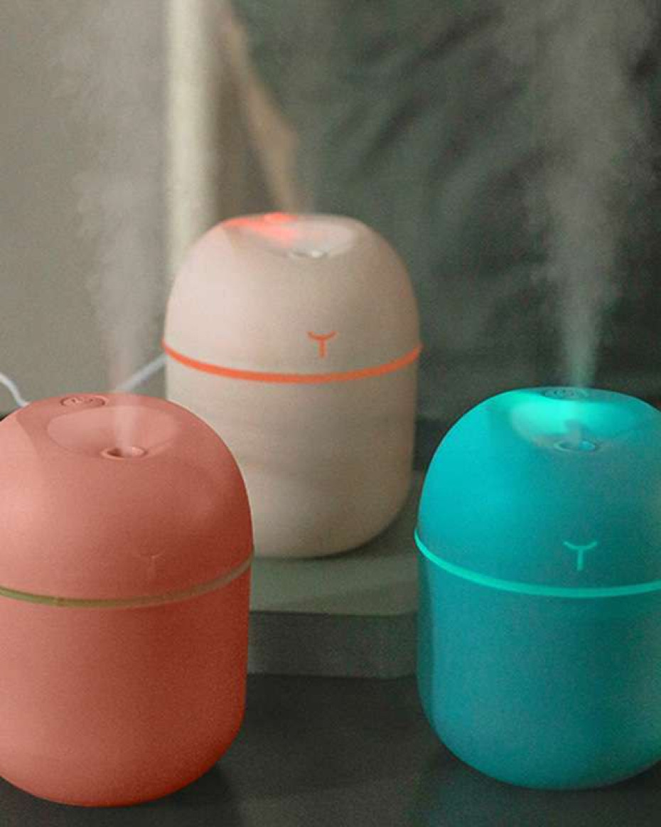 *Ultrasonic Air Humidifer Portable Essential Oil Diffuser USB Mist Maker Aromatherapy Humidifiers For Car Office Home