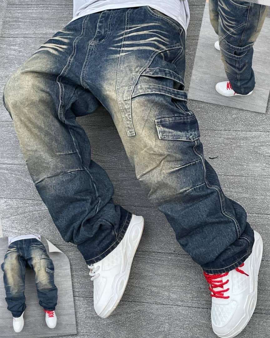 UrbanFlex™️ Premium Baggy Jeans