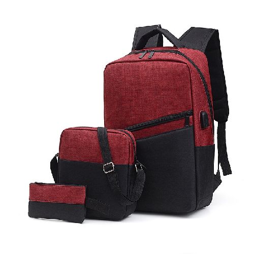 3IN1 ETHAN QUALITY DOUBLE PADDED FRONT ZIPPER LAPTOP BAG DESIGN