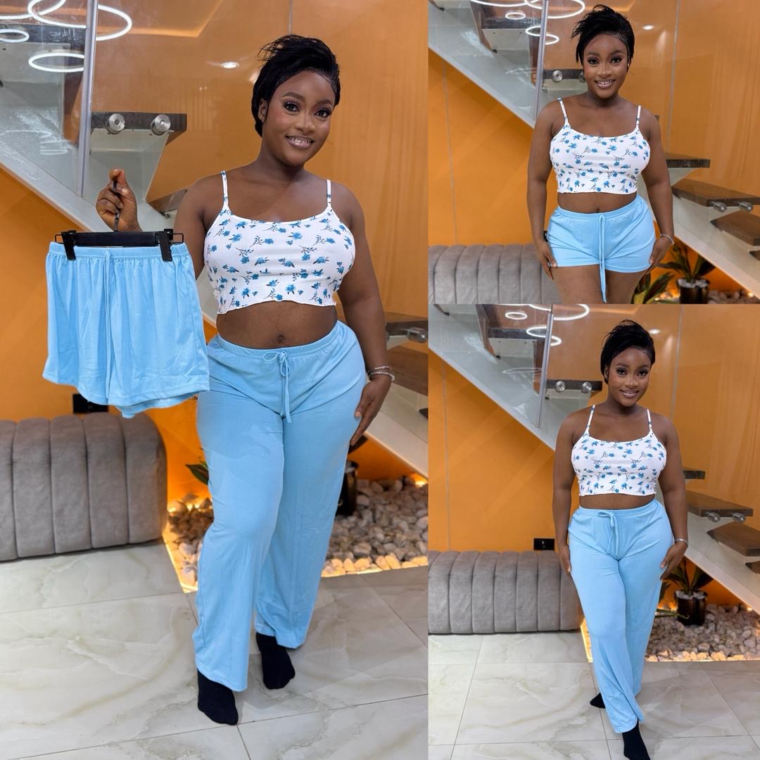 3in1 lounge wear.   L-2xL