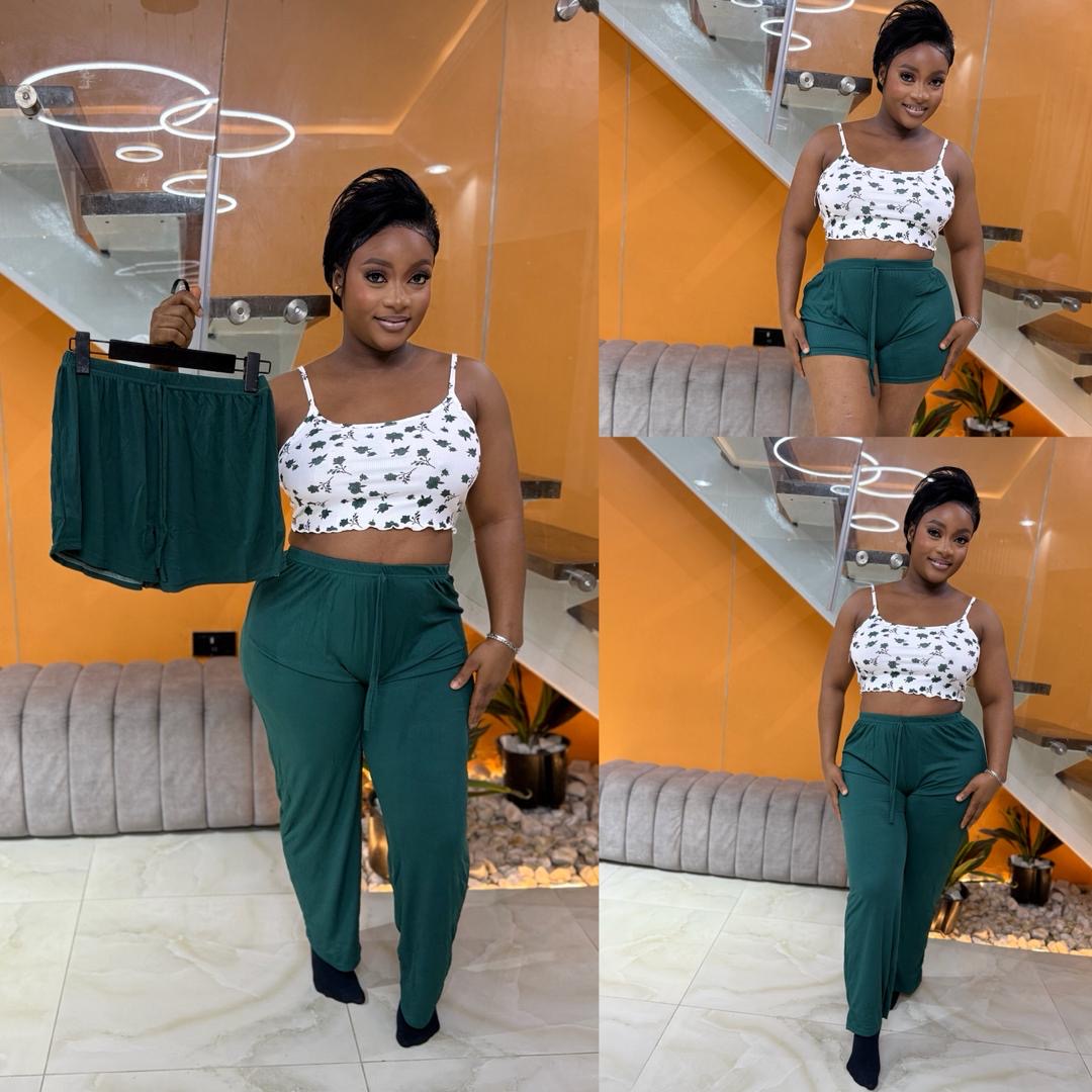 3in1 lounge wear.   L-2xL