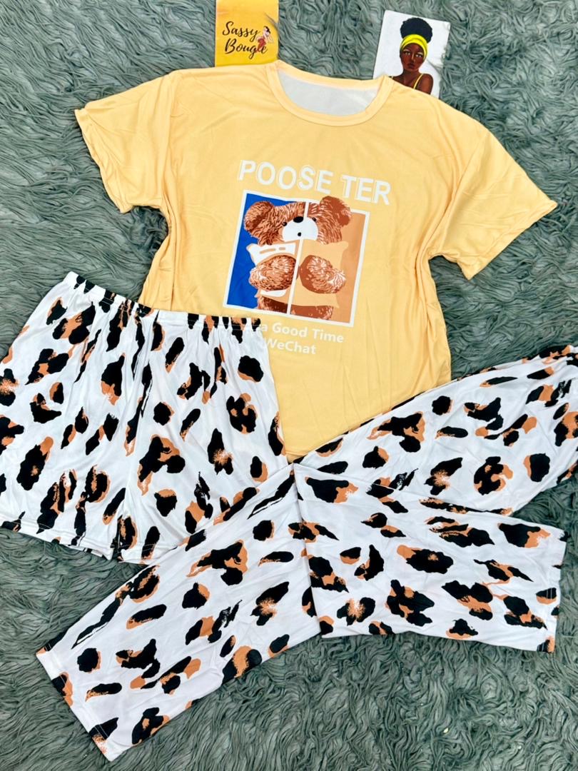 3in1 character lounge wear set..  Size: 6-18