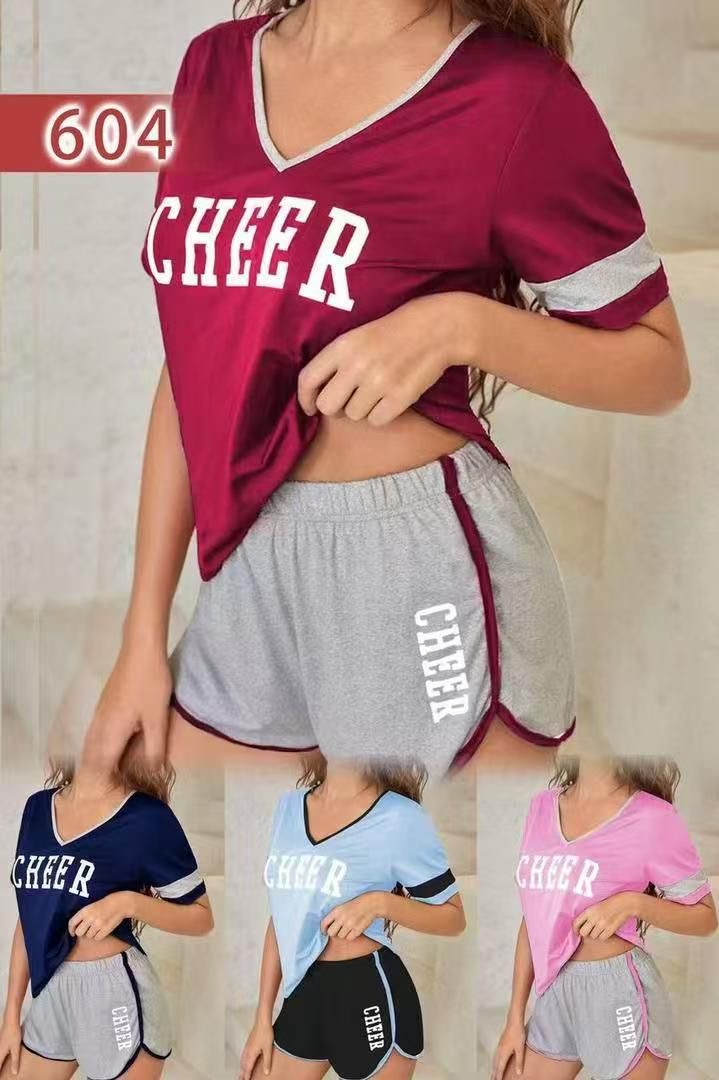 Cheers 2pcs set lounge wear.. Cotton material  Size: 6-16