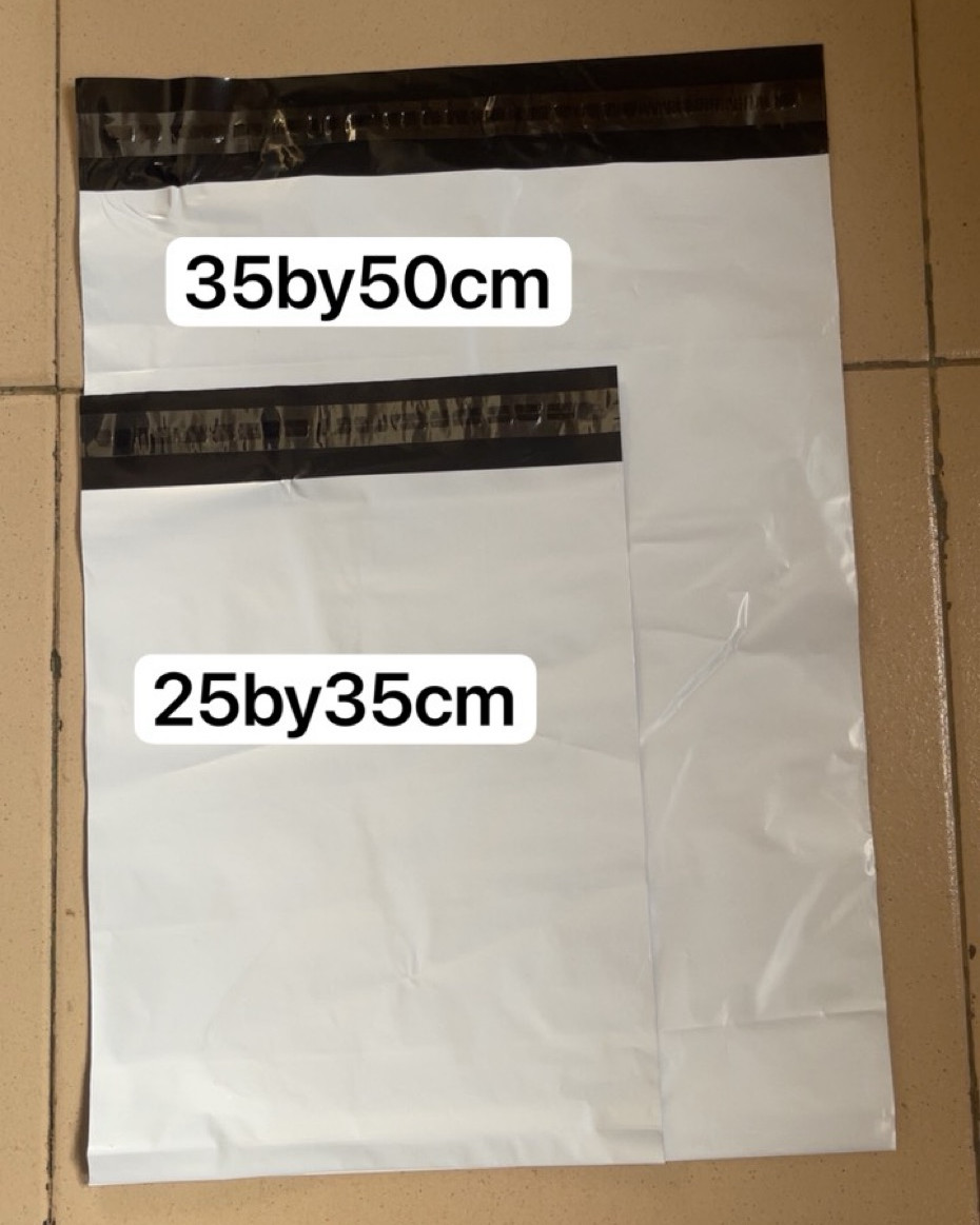 Plain White Poly Mailer