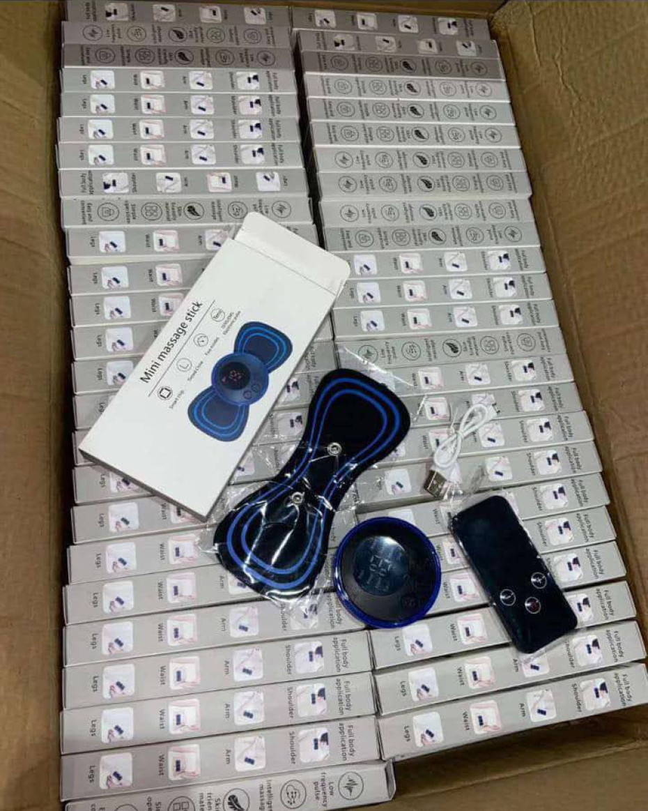 *RECHARGEABLE PORTABLE FULL BODY PULSE/CERVICAL MASSAGER* Help soothes all body parts COMES WITH REMOTE