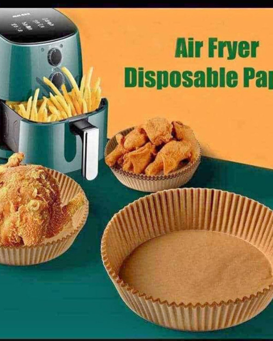 *Disposable Airfryer Disposable Paper pack of 50pcs.