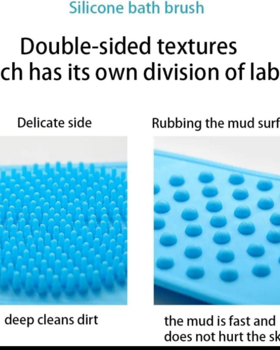 *Big size Body Sponge Silicone