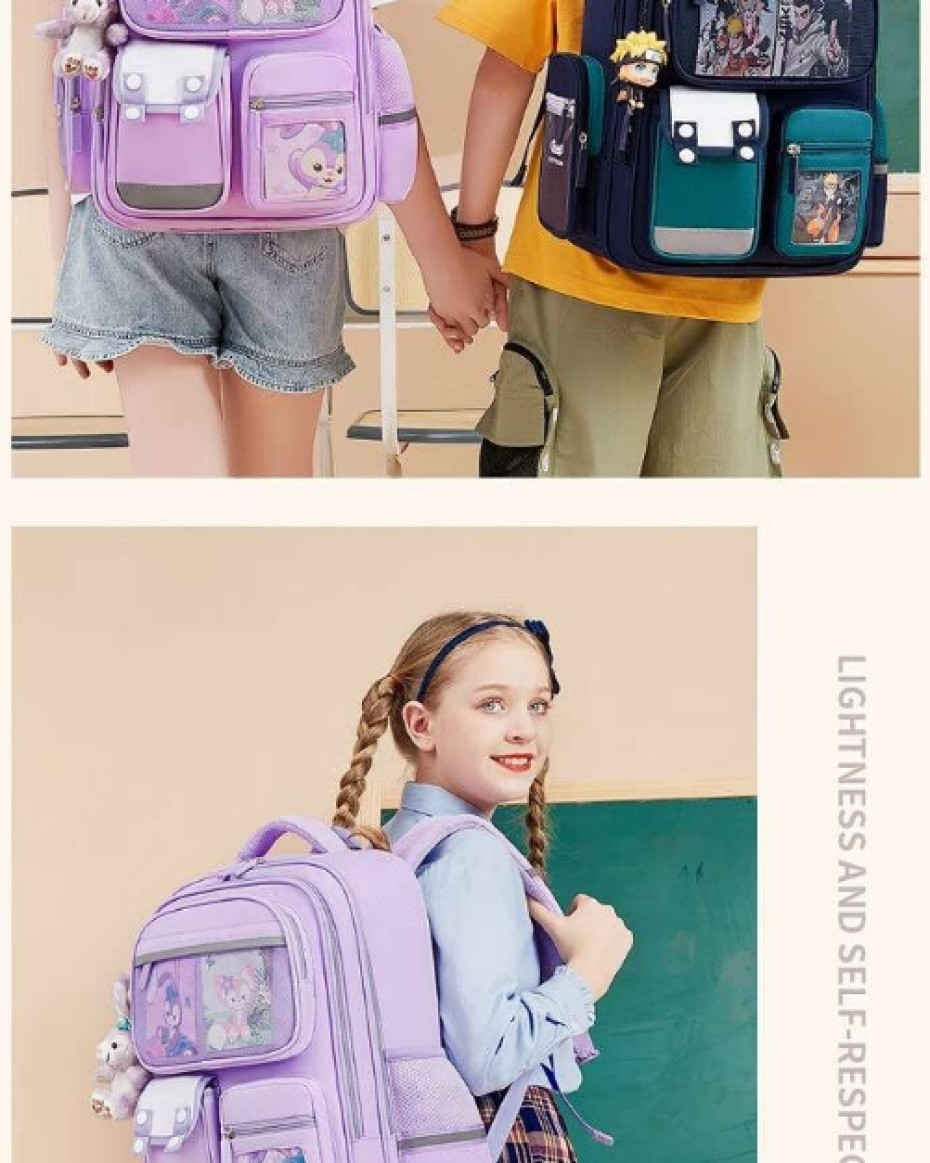 *BIG SIZE TOP-NOTCH QUALITY THICK COMFY SCHOOL BAG