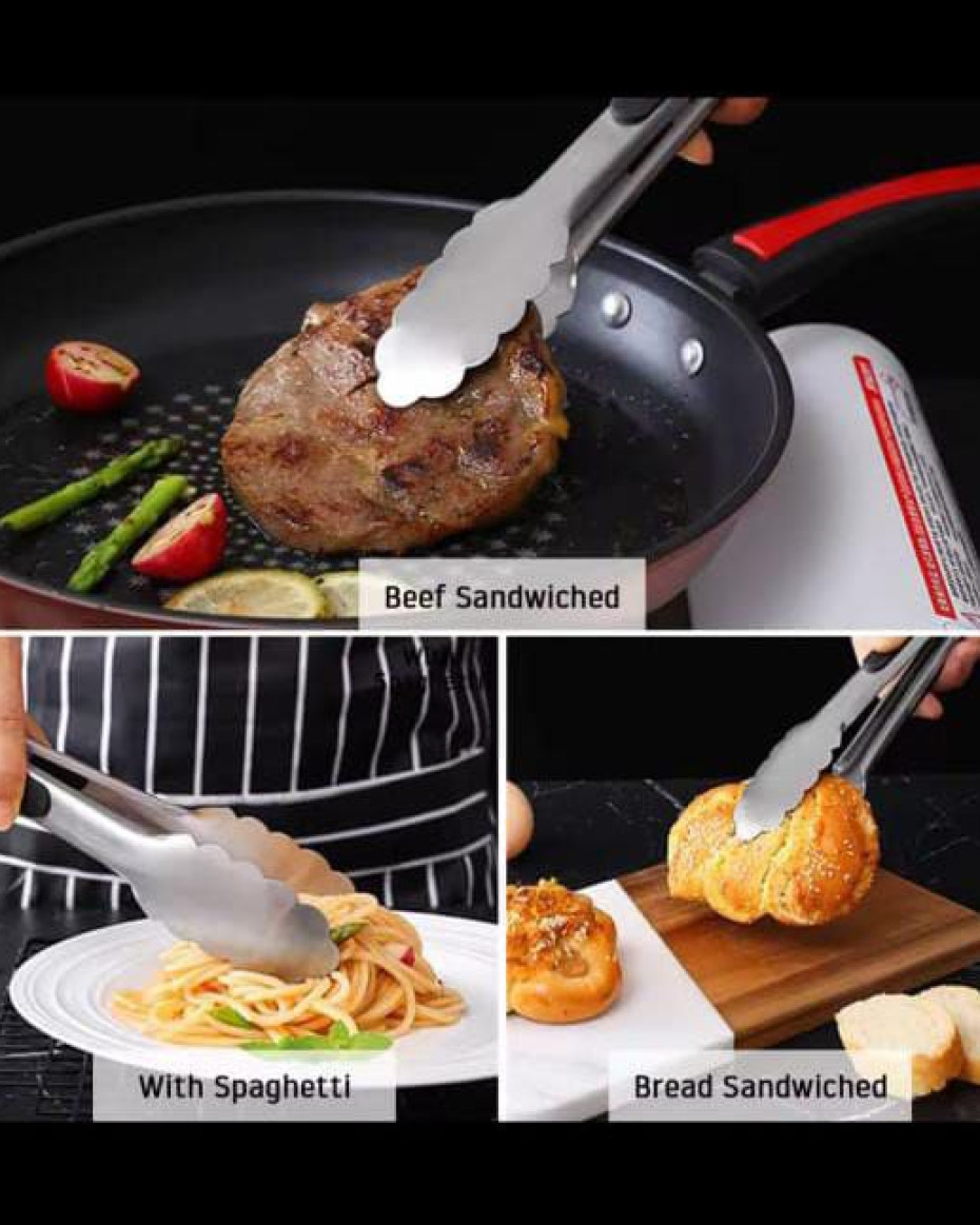 *Stainless Steel Quality food tong/clamp