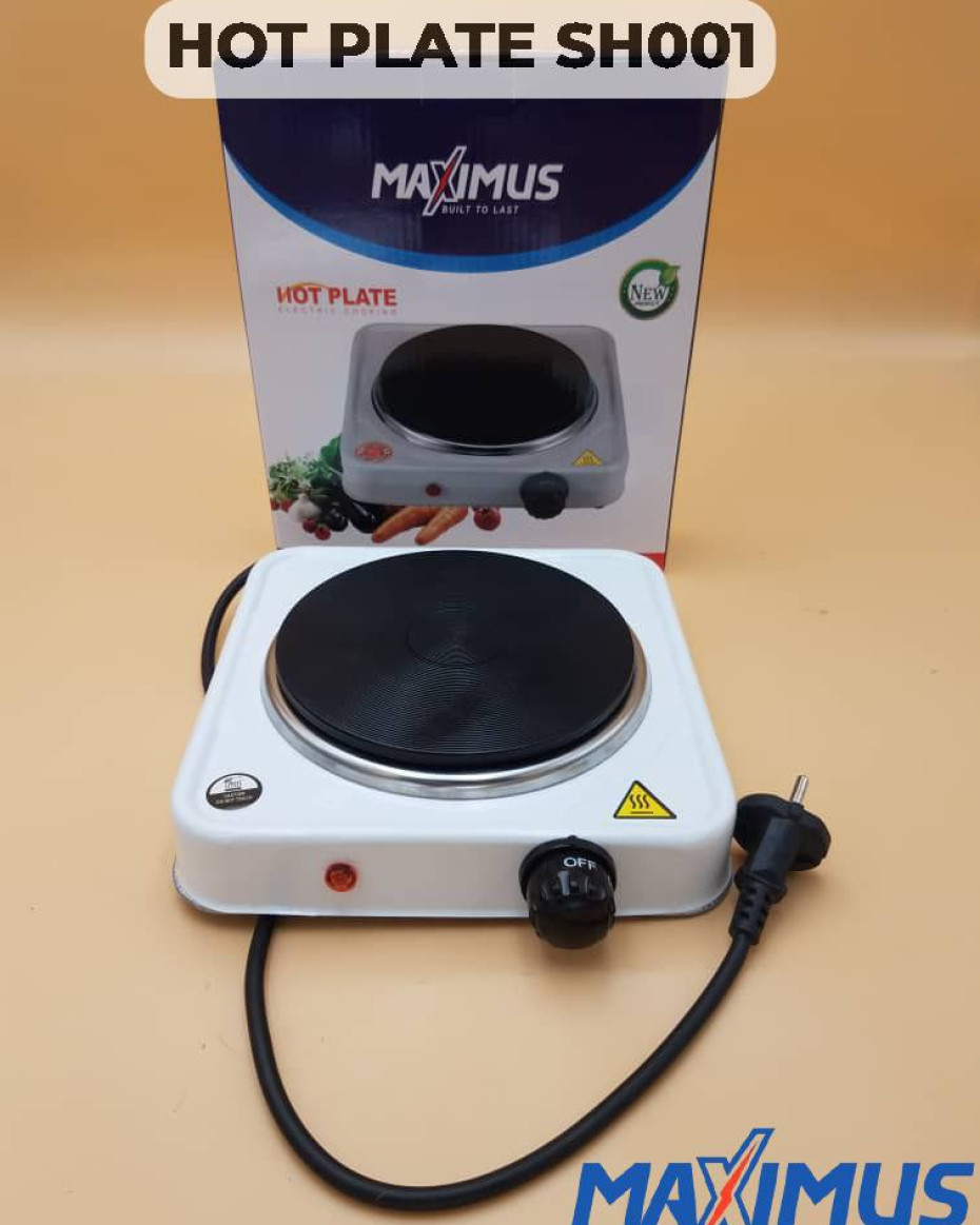 QUALITY MAXIMUS SINGLE SOLID ELECTRIC HOT PLATE..