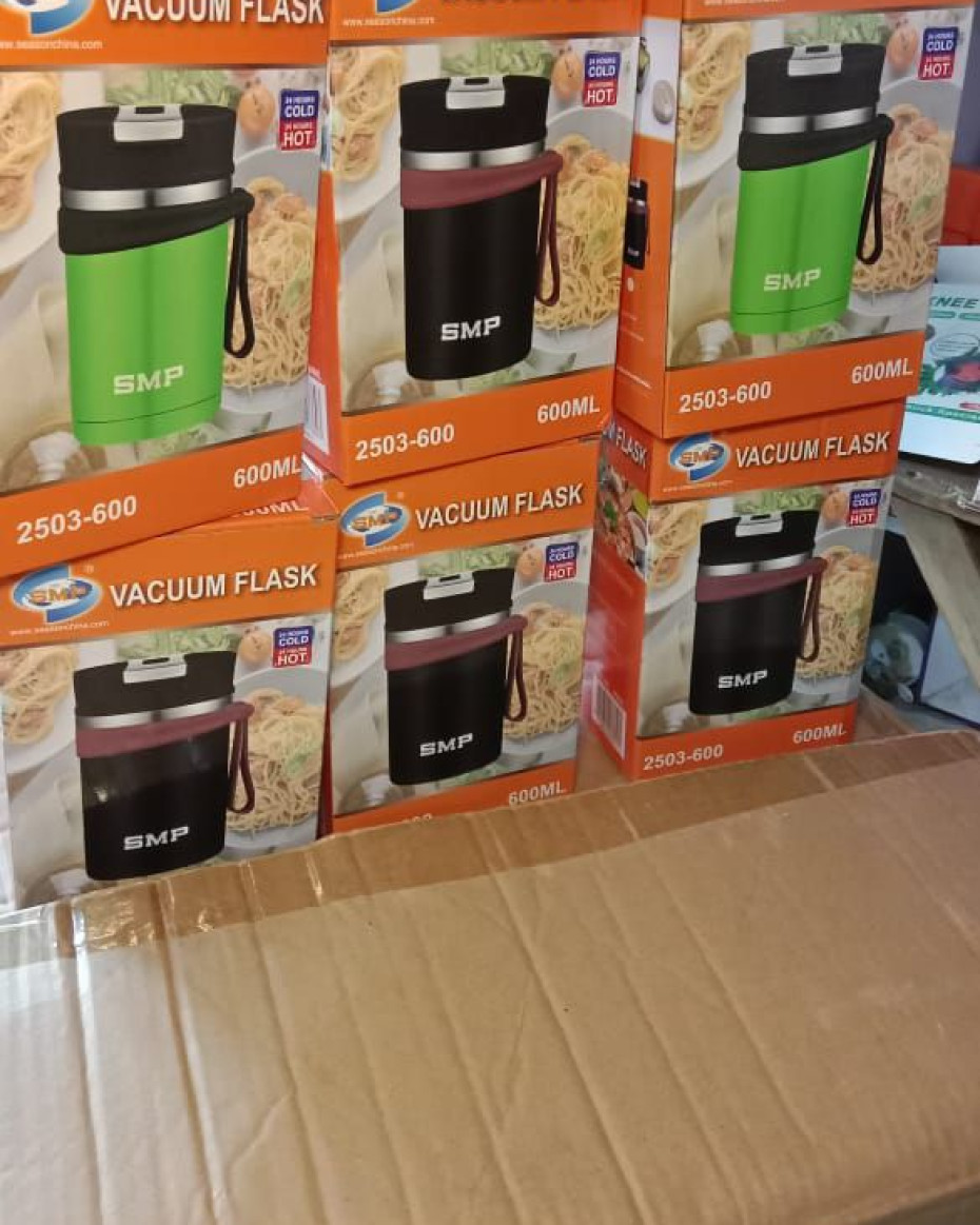 *Unique Design Hot & Cold 600mls Quality Food Flask...