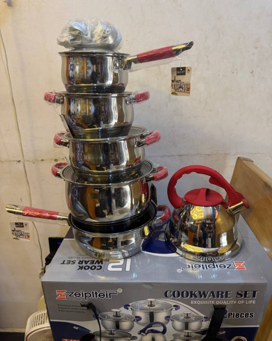 *New Design Complete Set Original Stainless Steel Set Pot