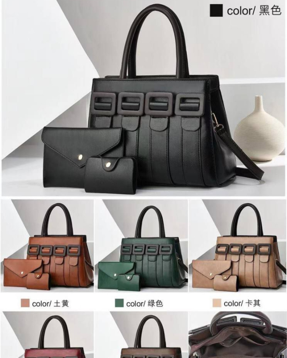*UNIQUE 3IN1 LAURA QUALITY LEATHER BAGS