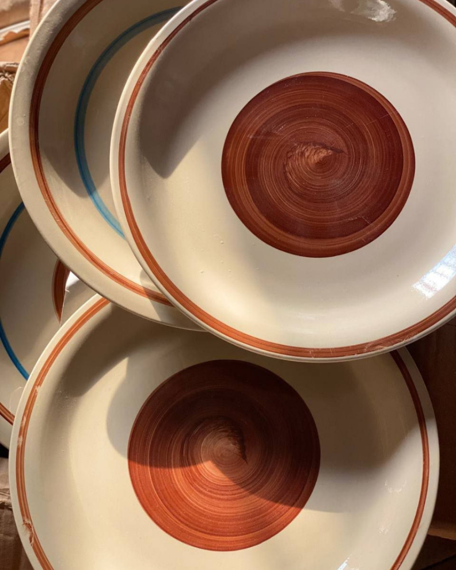 *3PCS QUALITY CERAMIC BREAKABLE PLATE