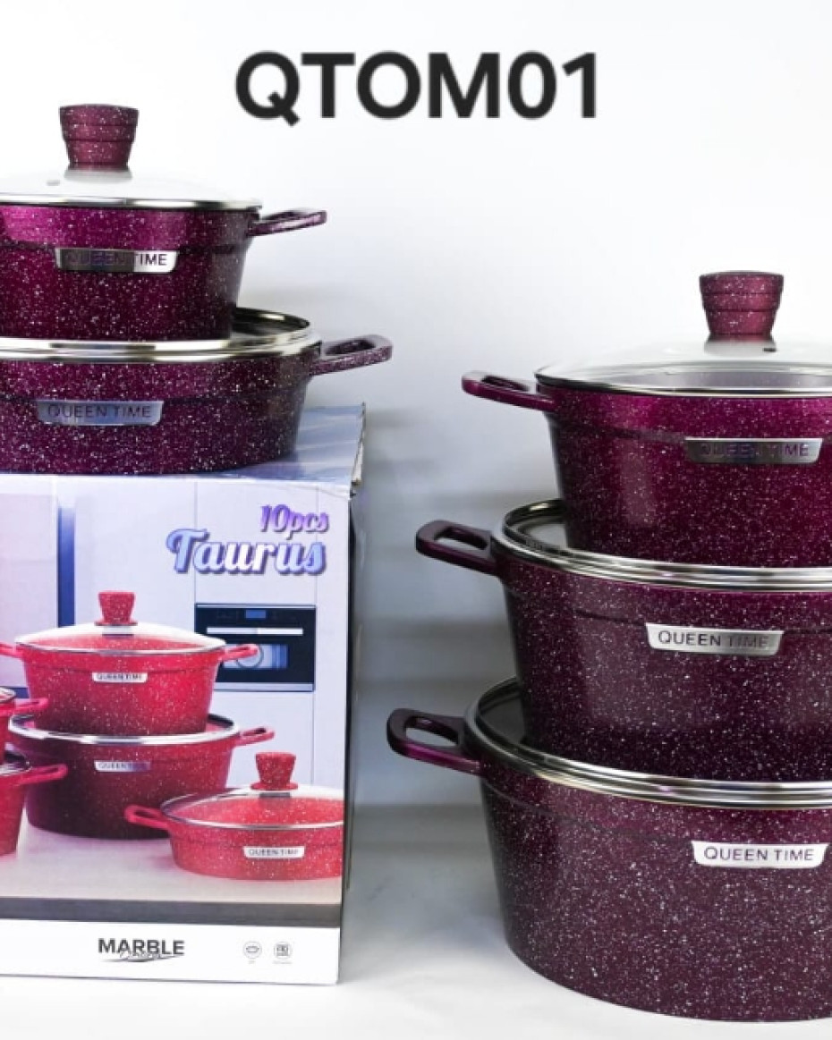 *10PCS QUEEN TIME HIGH QUALITY GRANITE POT