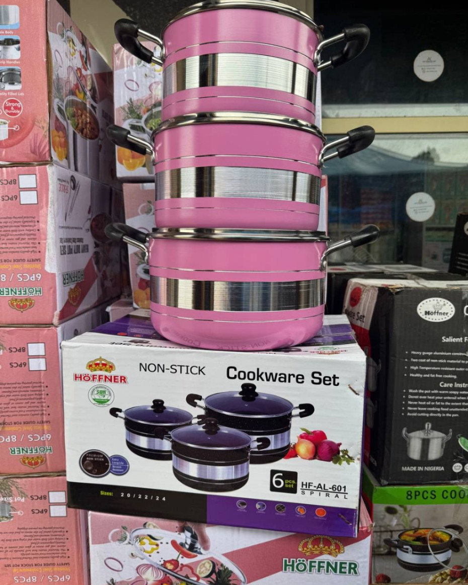 *HF UNIQUE NONSTICK COOKWARE POT SETS.