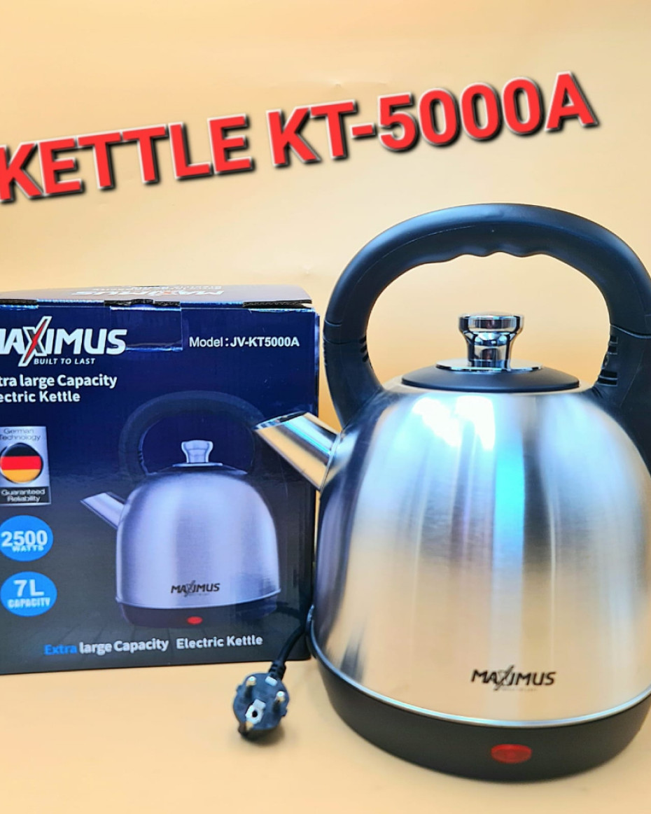 *DURABLE 7LITRES STAINLESS STEEL ELECTRIC KETTLE.