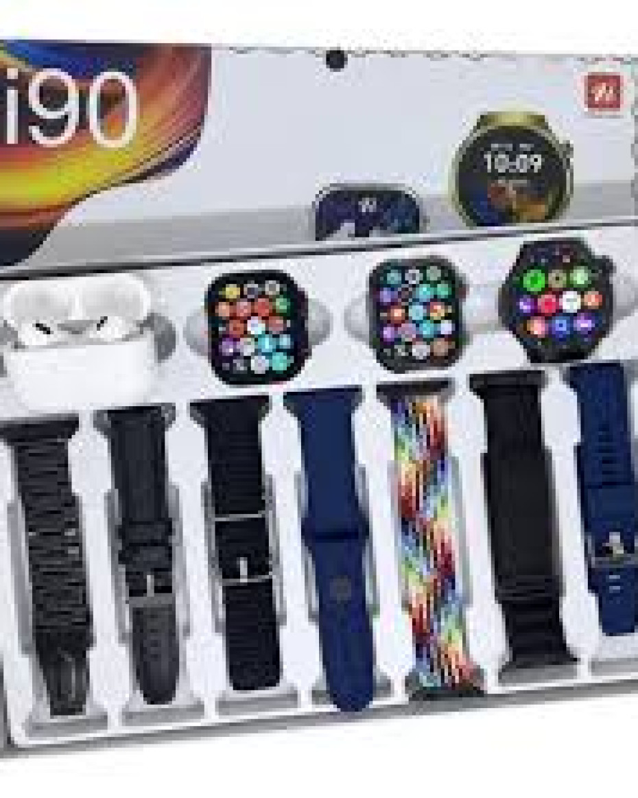 *i90 Ultra 3 Smart Watch Set 5th Generation Earpod