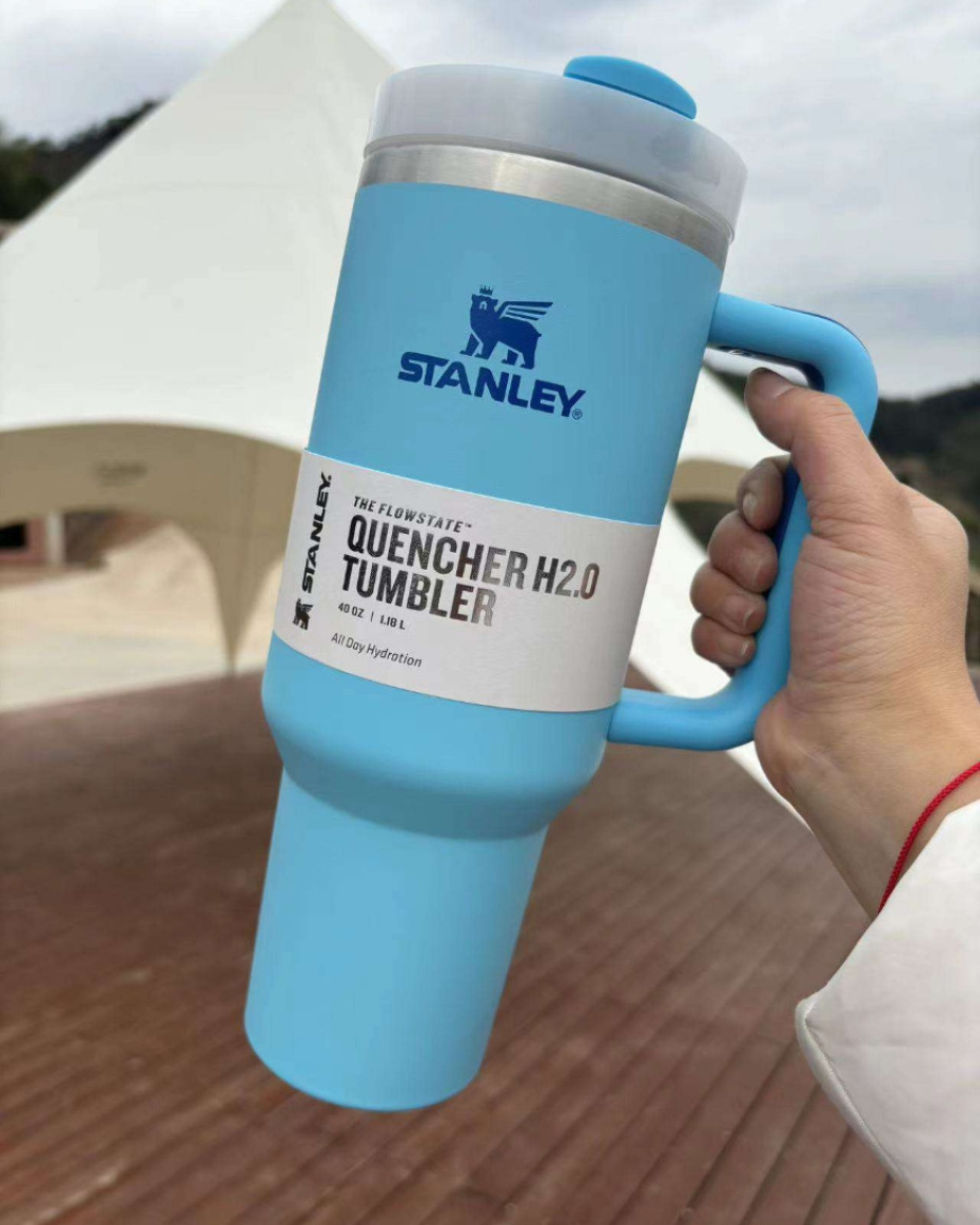 *ORIGINAL STANLEY HOT & COLD LARGE CAPACITY INSULATED STAINLESS STRAW CUP