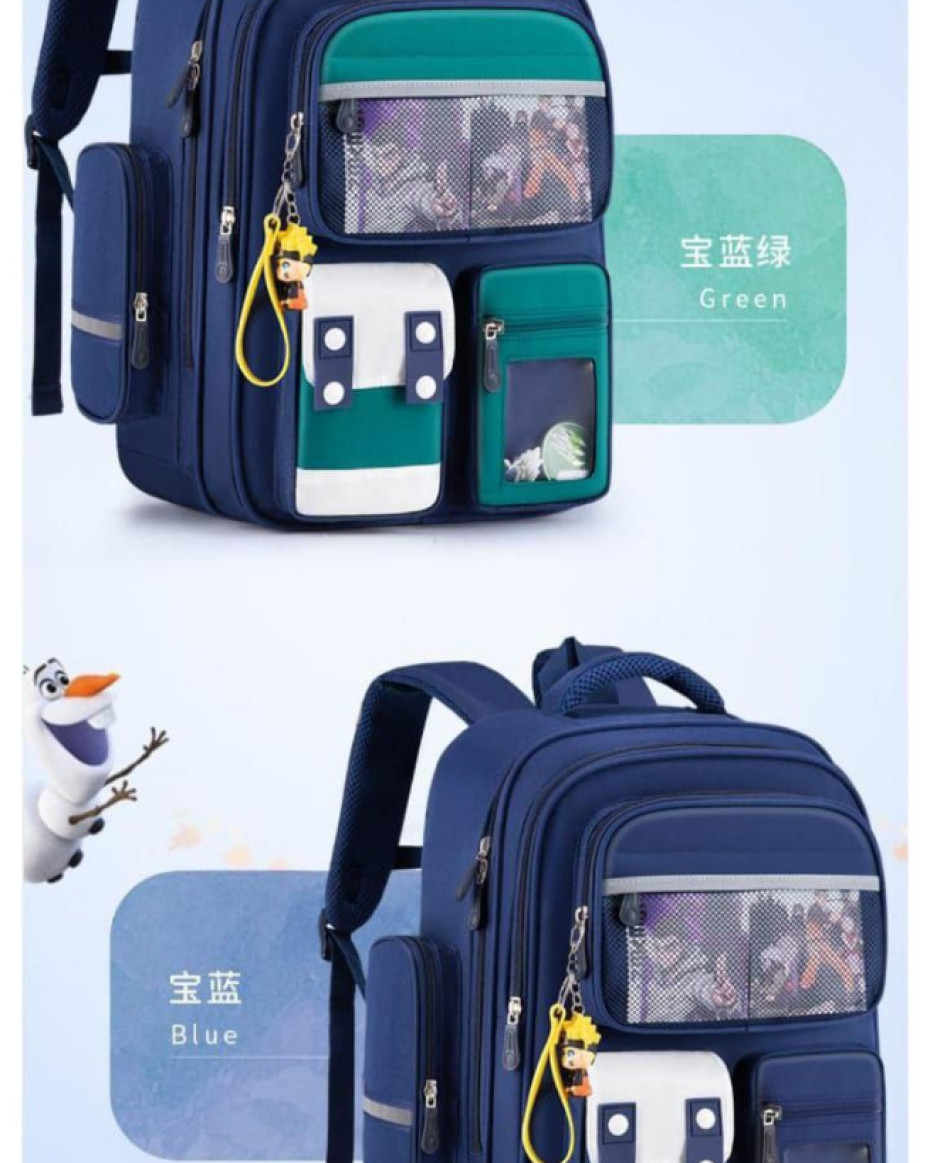 *BIG SIZE TOP-NOTCH QUALITY THICK COMFY SCHOOL BAG