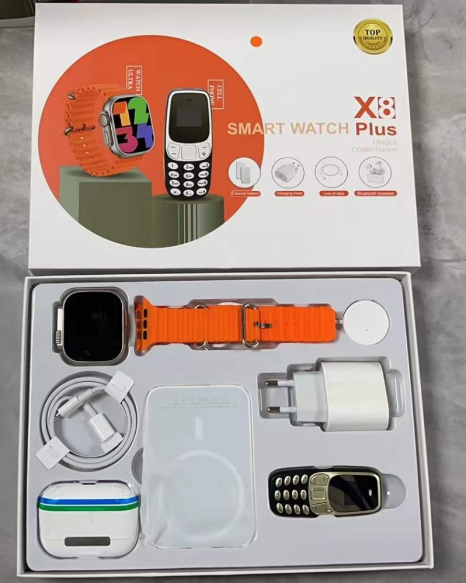 *Quality X8 Plus Smart Watch Unique Combination