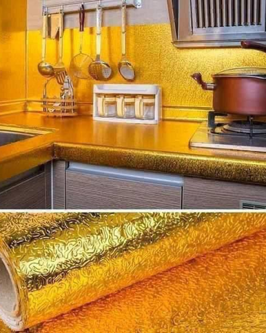 *KITCHEN CABINET FOIL/STICKER