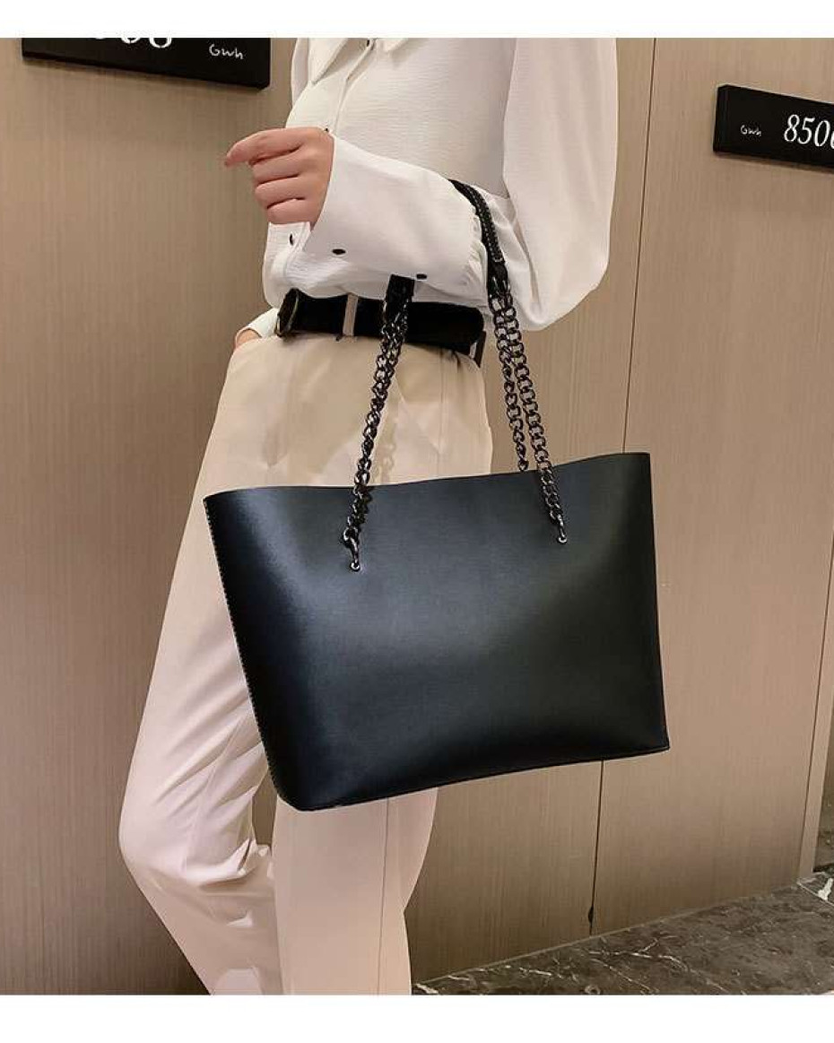 *TOTE QUALITY STOCK LEATHER BIG BAG