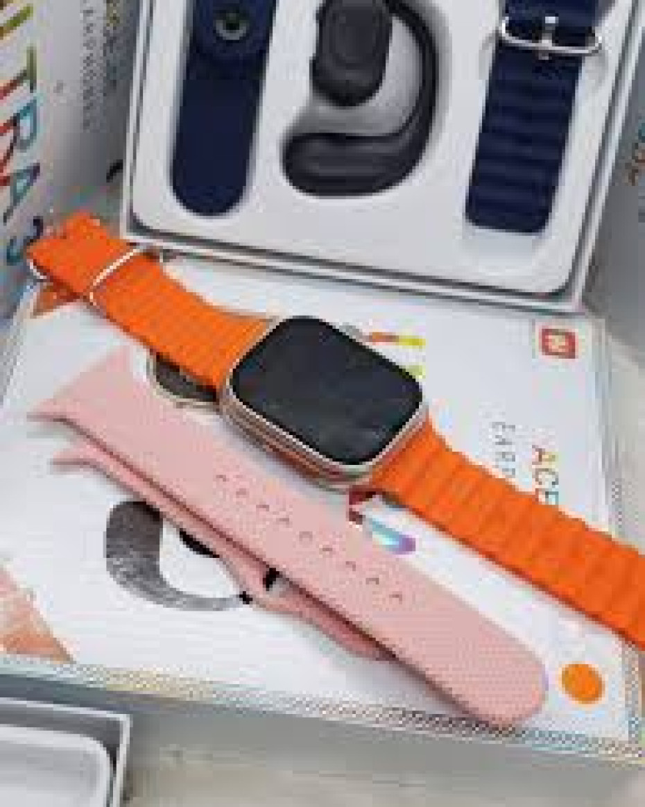 *High Quality Ultra 3(ACE 40-Ultra 3 Smart Watch) with Ear hook headphones