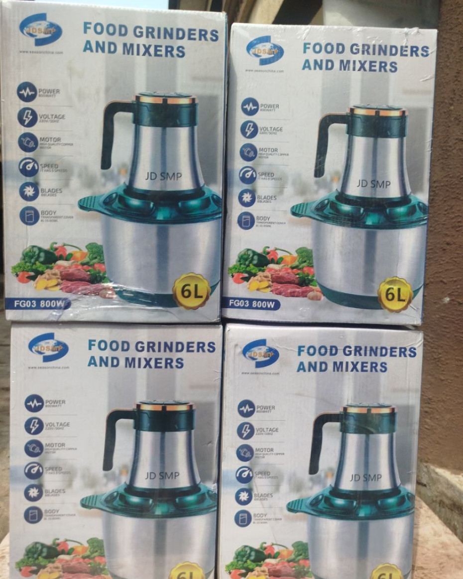 *6L SMP FOOD PROCESSOR/YAM POUNDER/GRINDER/MIXER.