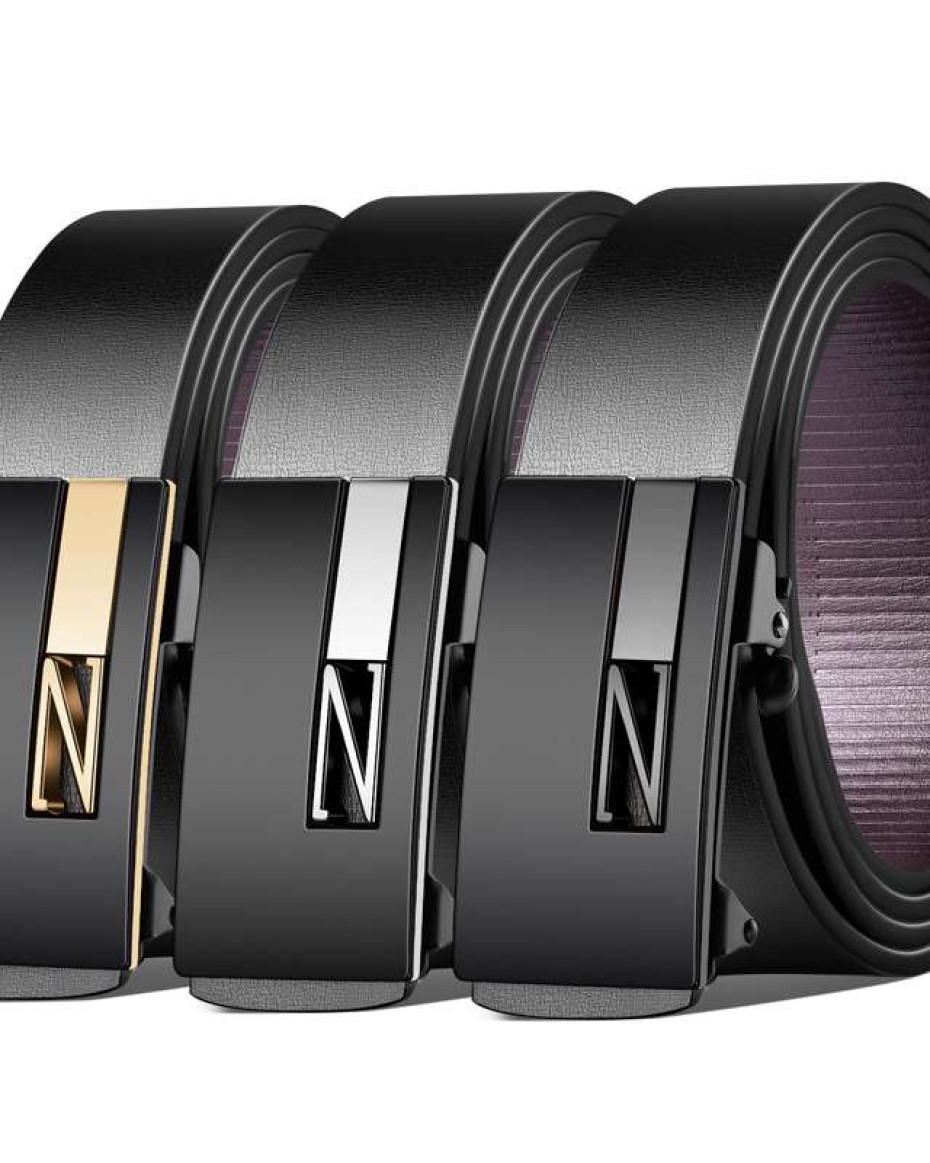 N Quality Automatic Buckle Men BeltDesign 03