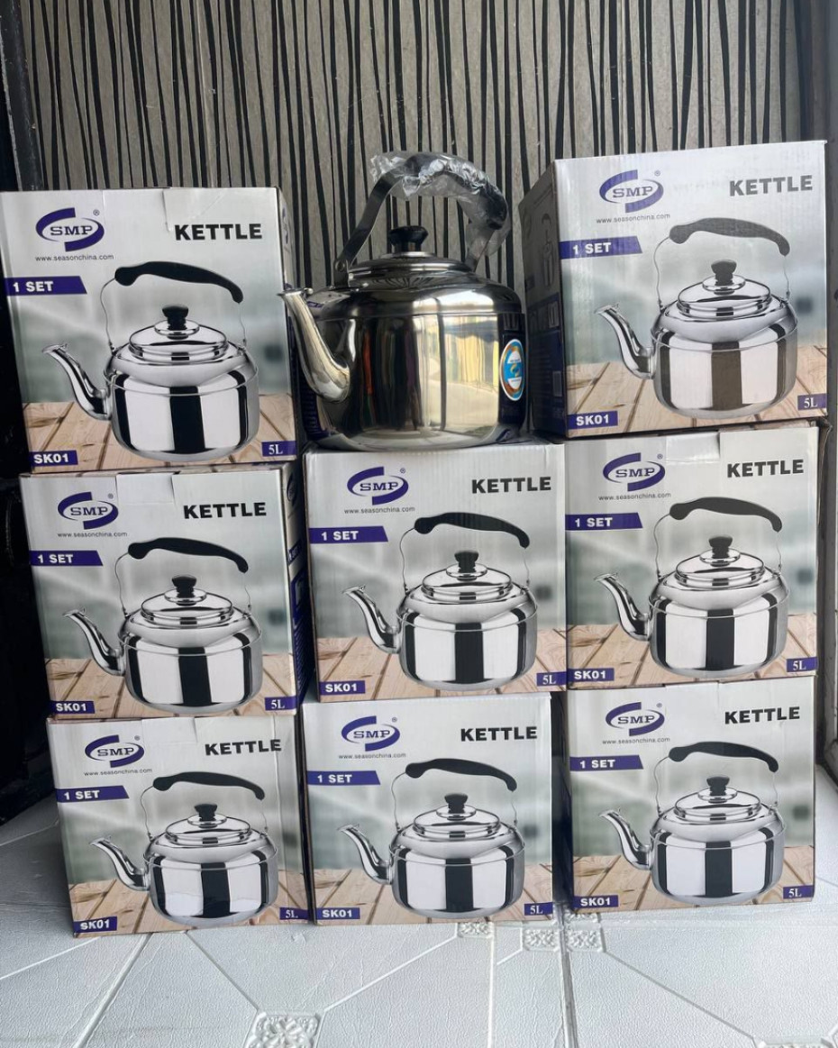 *High Quality 5Litres Stainless Whistling Kettle