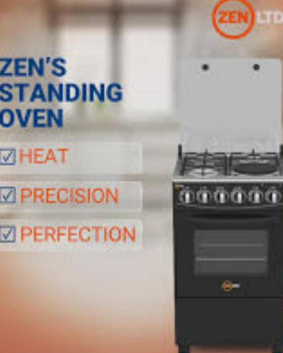 Manual Standing Gas Cooker With Grill Oven *4 burners