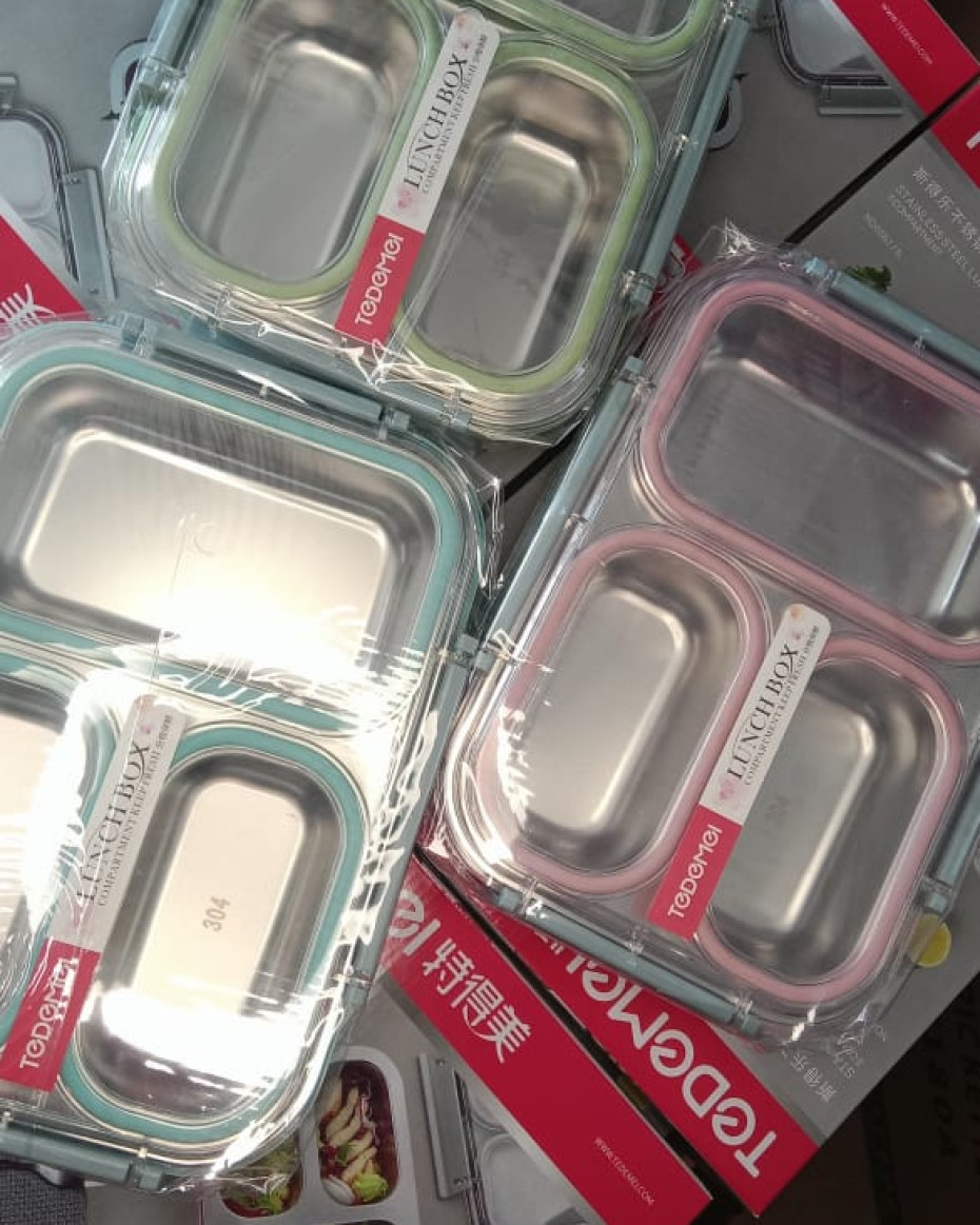 * Original Todomei Thermal Insulation Deepened Stainless Steel Lunch box.