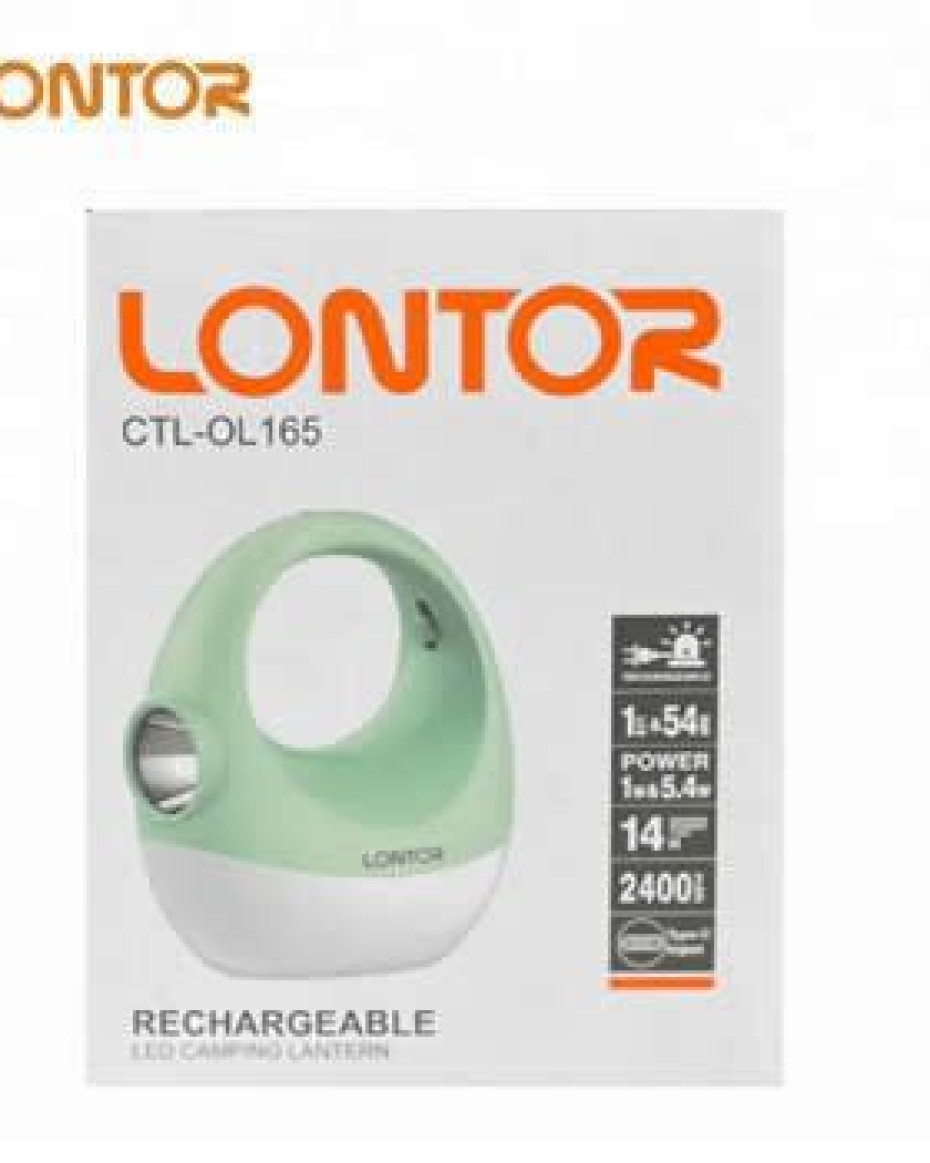 *QUALITY CTL_OL165 RECHARGEABLE LES CAMPING LANTERN.