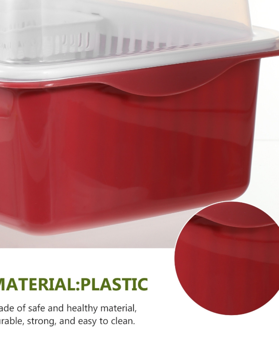 *ANTI INSECT PROOF MEGA DISH/PLATE RACK WITH LID COVER....