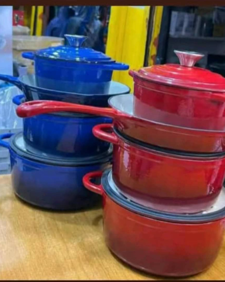 *Best of Quality Enamel Cast Iron Cookware Pot Sets.