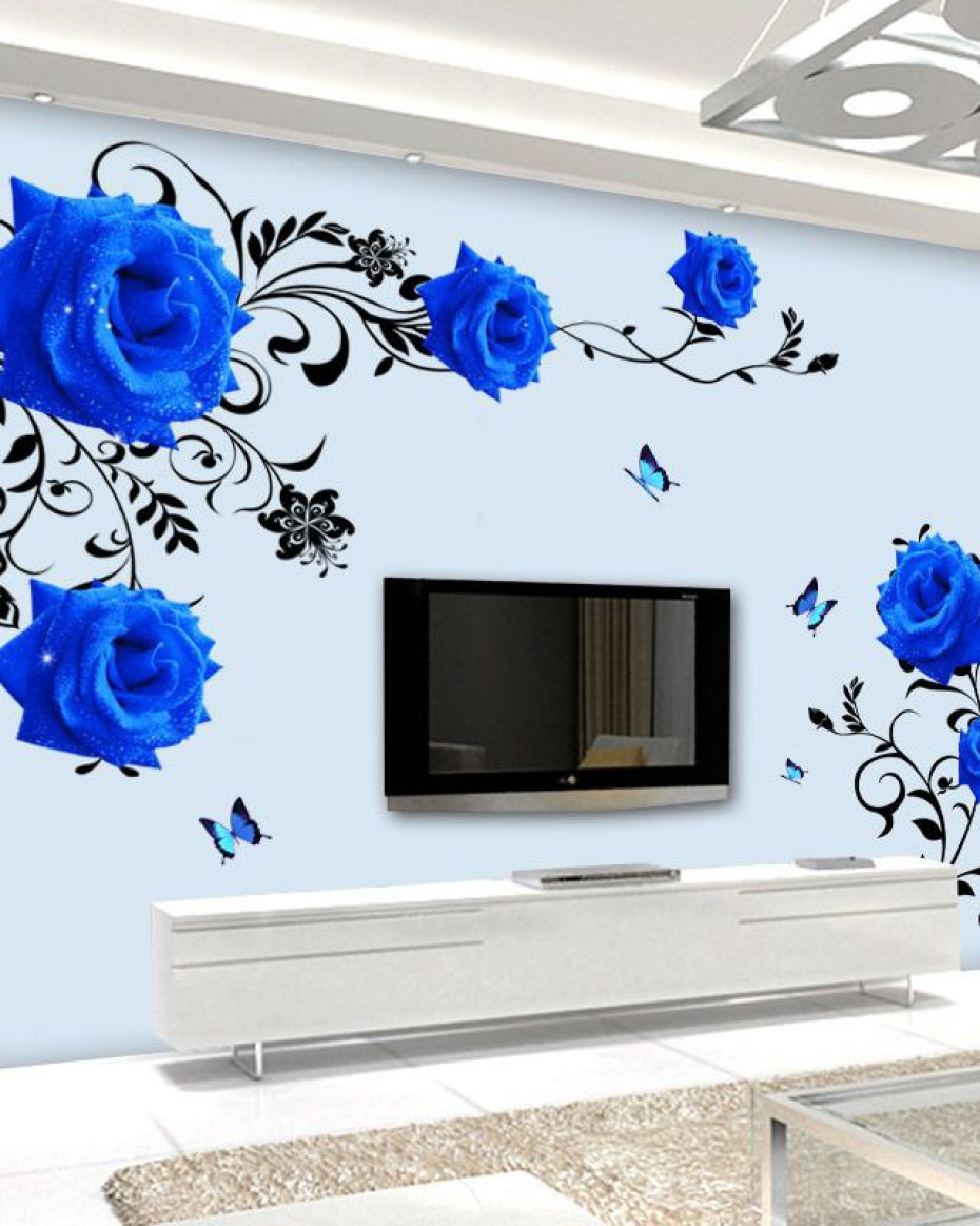 PVC BEAUTIFUL WALL PAPERSTICKER HOME OFFICE DECOR DESIGN....