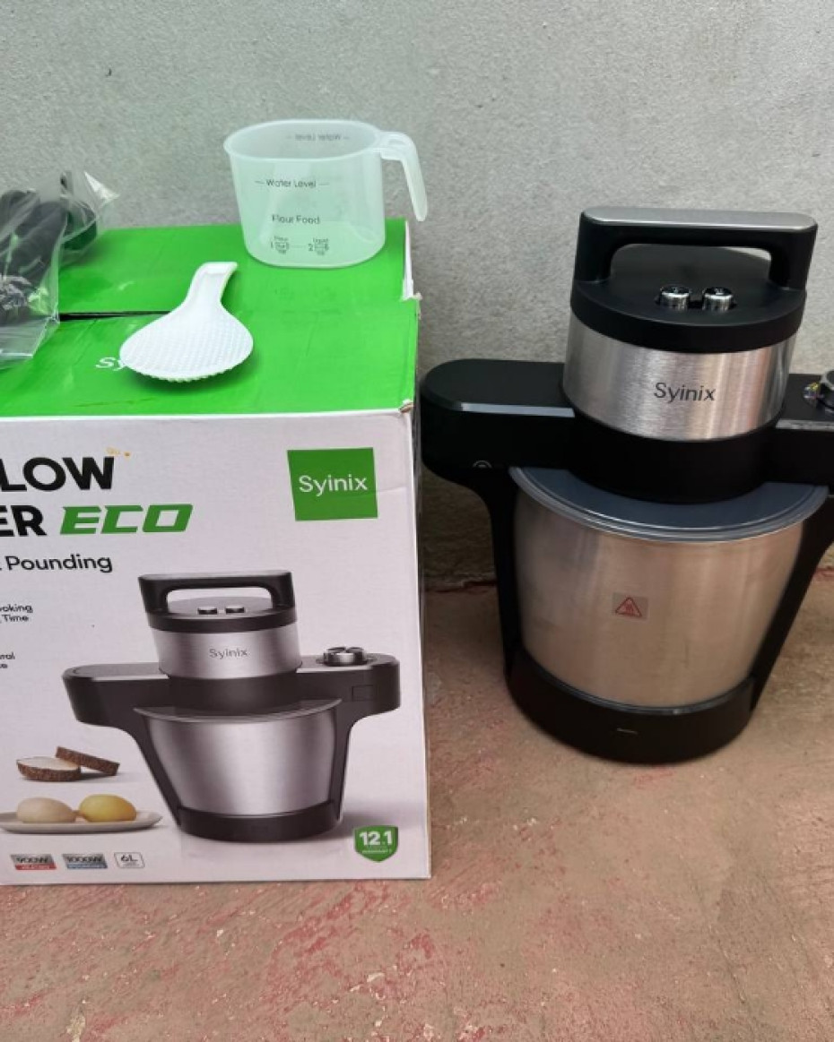 *6L SYNIX MULTIFUNCTIONAL COOKING & POUNDING SWALLOW MAKER