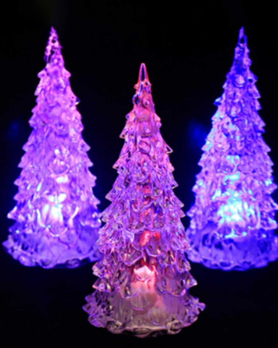 *ACRYLIC CRYSTAL COLOUR CHANGING LED LAMP....