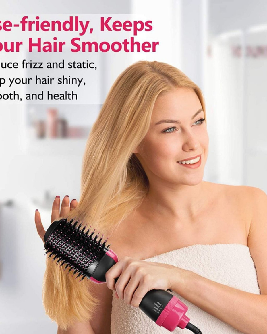 *4 IN 1 PROFESSIONAL HOT AIR BRUSH FOR STYLING.