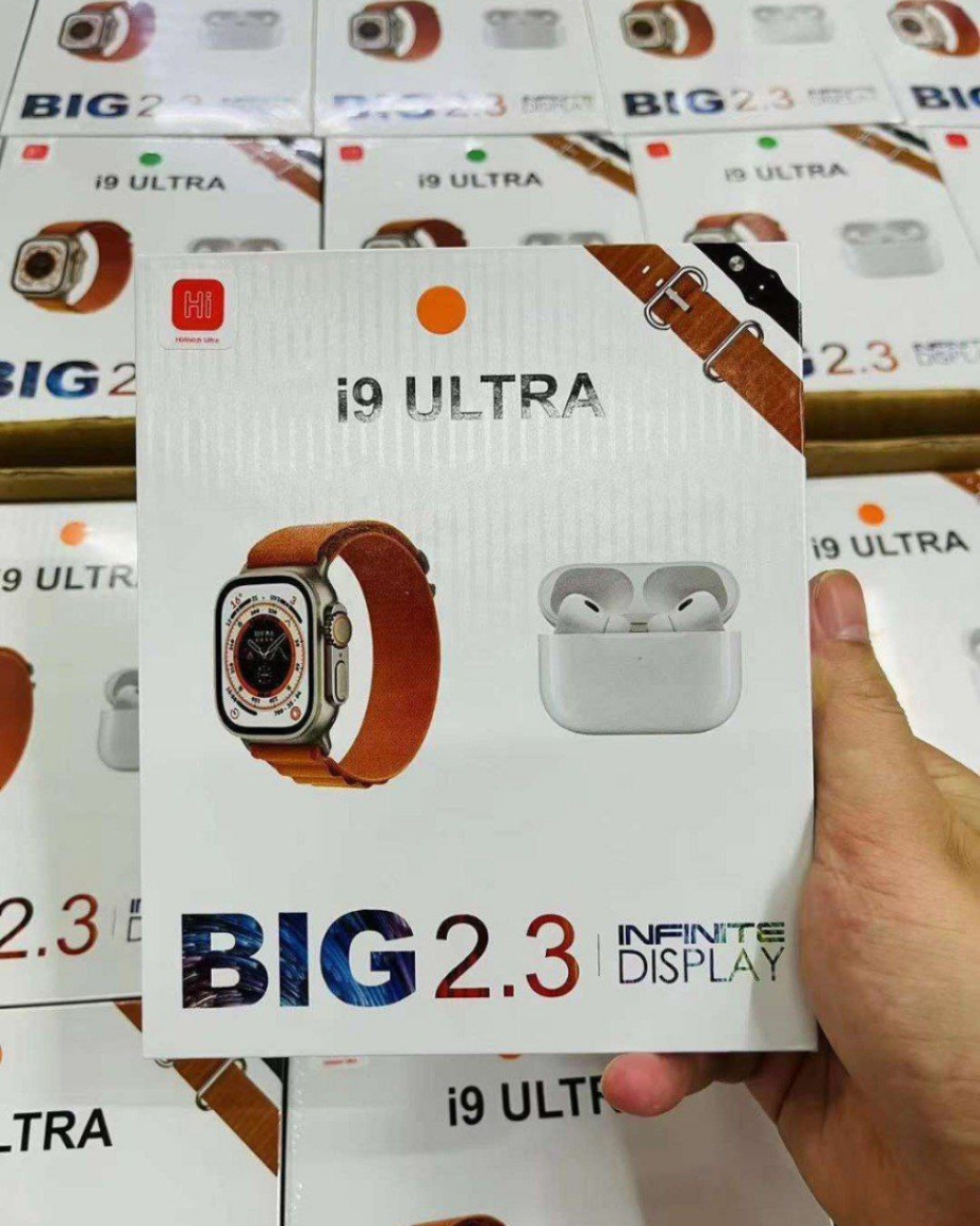 *High Quality Upgraded i9 Ultra(bold display &2 bold straps)