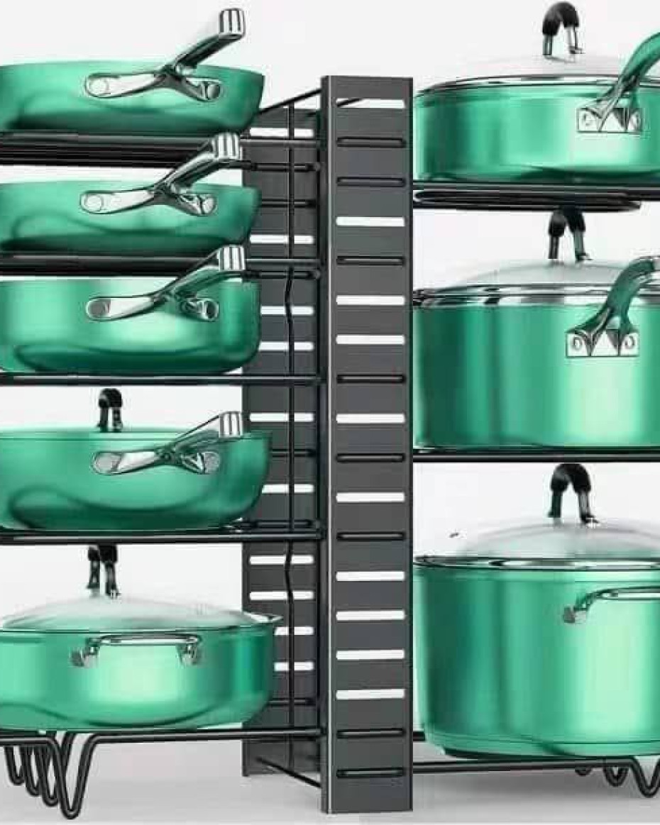 *DOUBLE SIDE POT STAND..