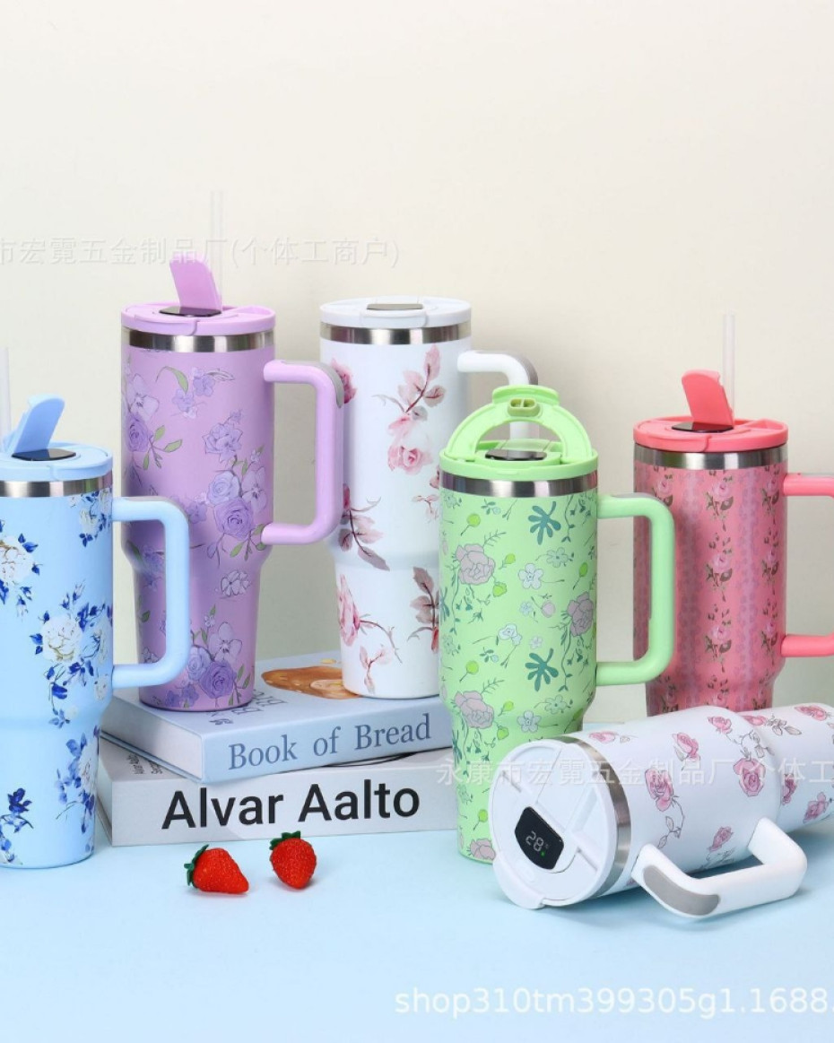 *QUALITY THERMO QUENCHER VACUUM CUP WITH TEMPERATURE INDICATOR