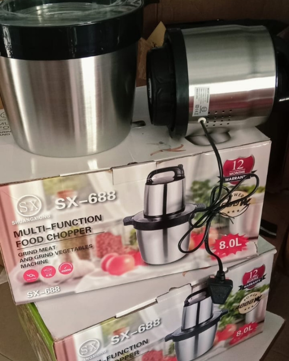 *DURABLE 8LITRES SX YAM POUNDER/FOOD PROCESSOR.