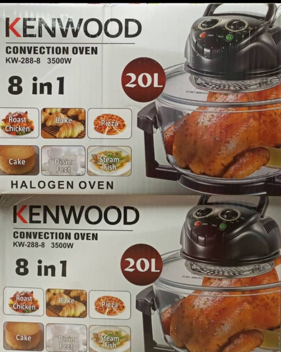 *8IN1 20LTR KENWOOD HALOGEN OVEN(Save your oil,grill and roast anything