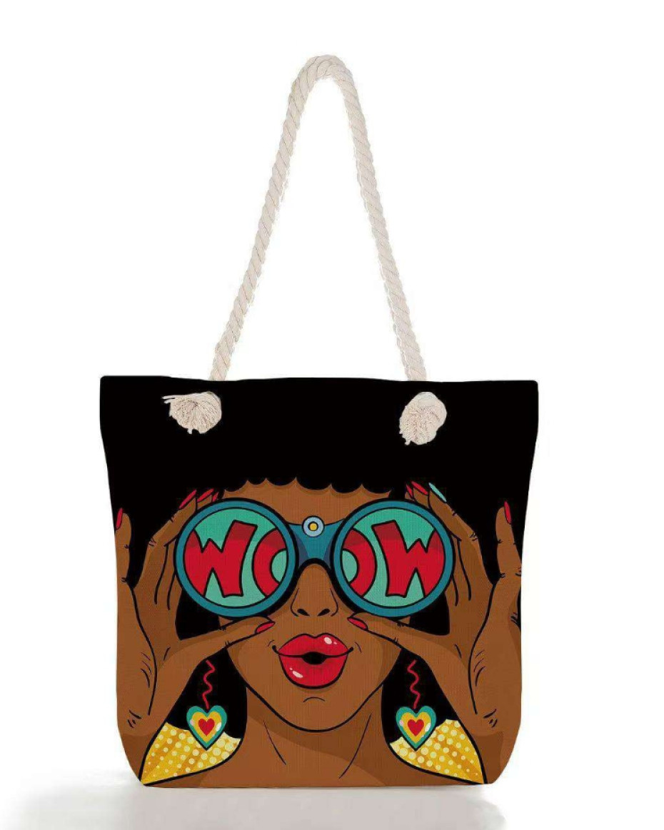 *FACIAL LARGEST CAPACITY TOTE BAG with Zip(Jean materials)...