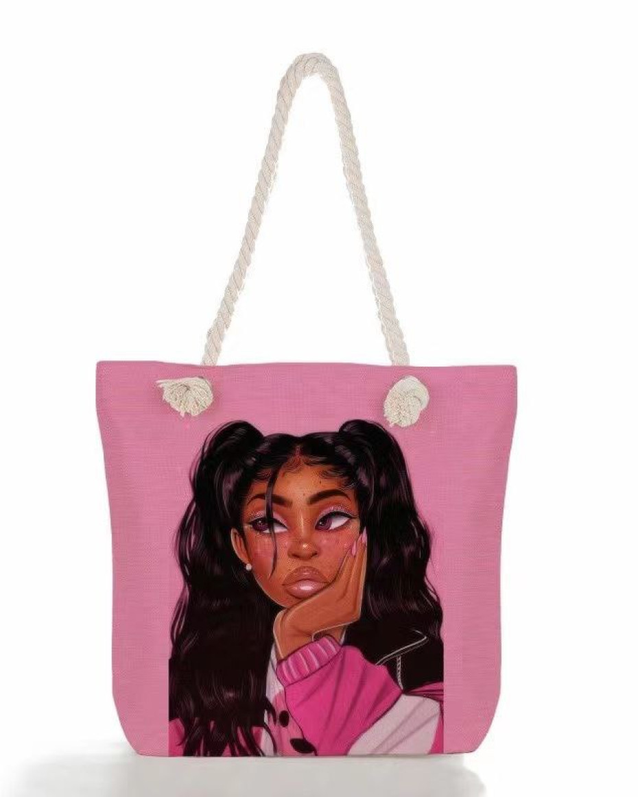 *FACIAL LARGEST CAPACITY TOTE BAG with Zip(Jean materials)...